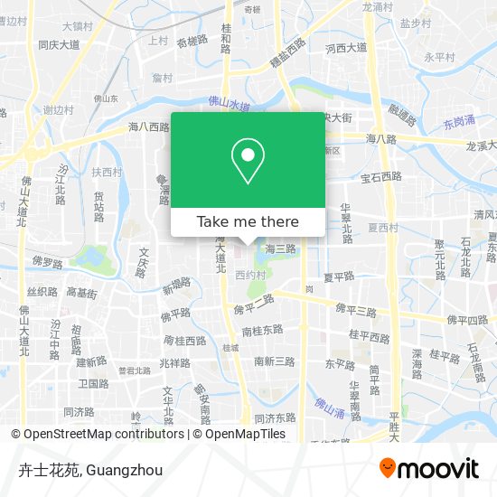 卉士花苑 map