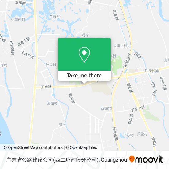 广东省公路建设公司(西二环南段分公司) map