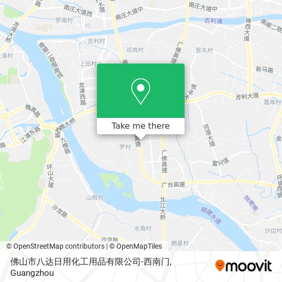 佛山市八达日用化工用品有限公司-西南门 map