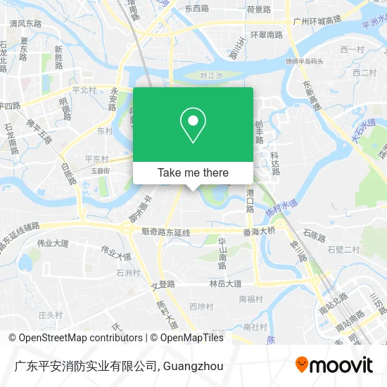 广东平安消防实业有限公司 map