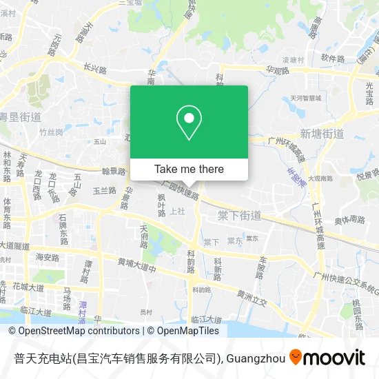 普天充电站(昌宝汽车销售服务有限公司) map