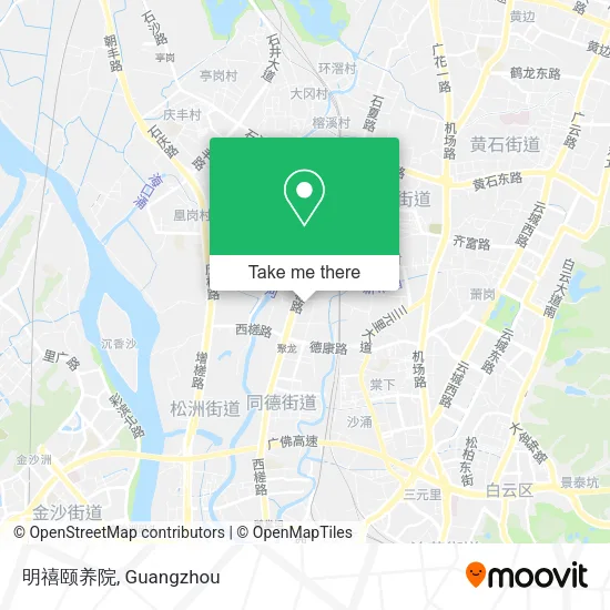 明禧颐养院 map