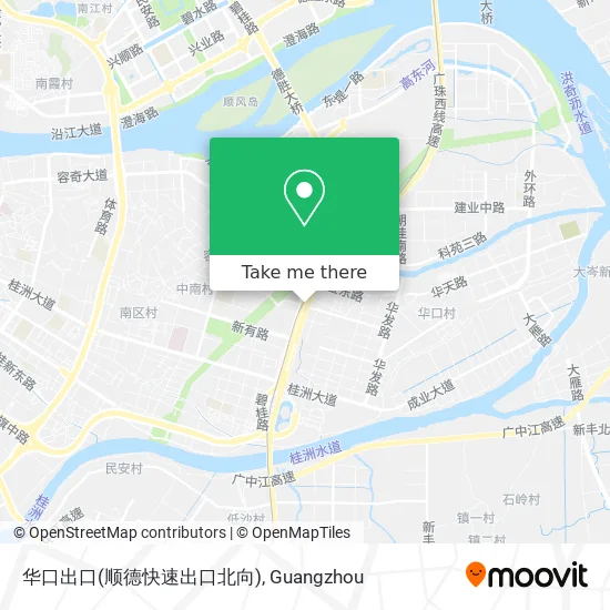 华口出口(顺德快速出口北向) map