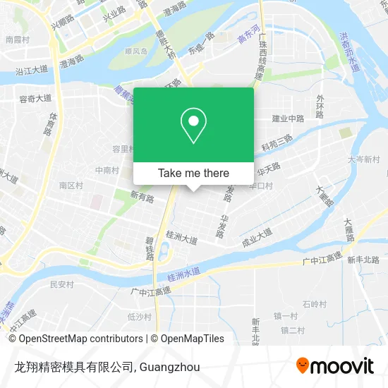 龙翔精密模具有限公司 map