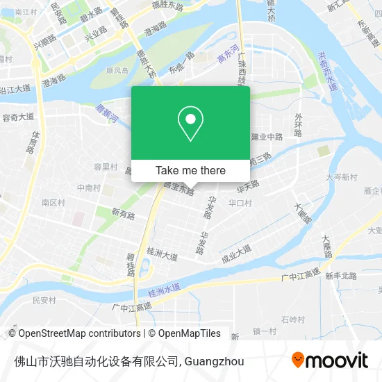 佛山市沃驰自动化设备有限公司 map