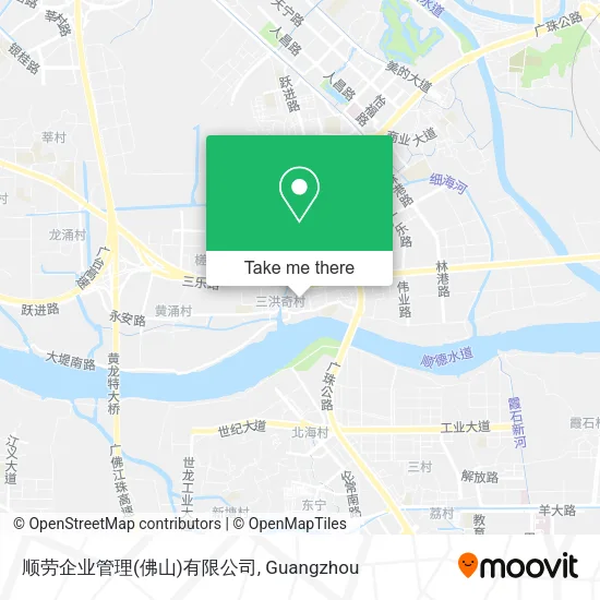 顺劳企业管理(佛山)有限公司 map