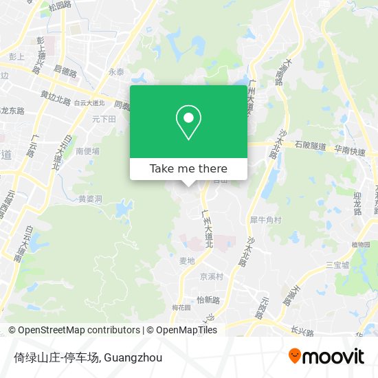 倚绿山庄-停车场 map