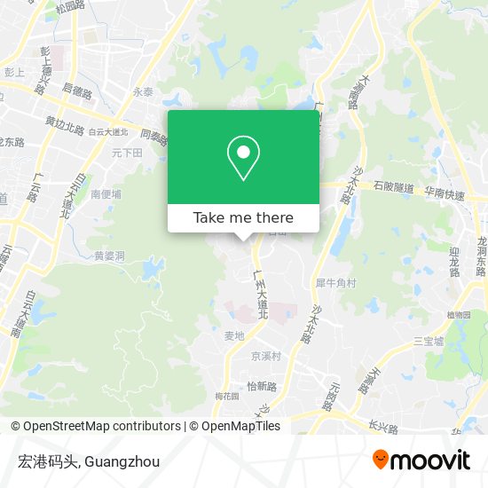 宏港码头 map