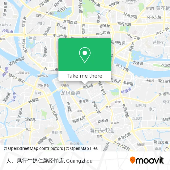 人、风行牛奶仁馨经销店 map