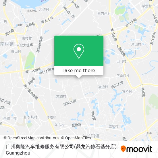 广州奥隆汽车维修服务有限公司(鼎龙汽修石基分店) map