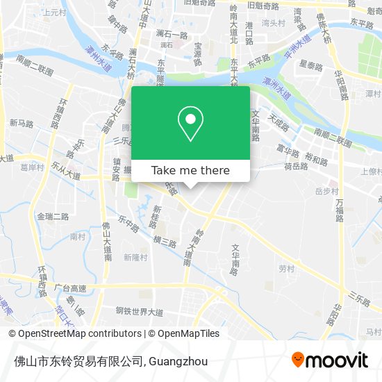佛山市东铃贸易有限公司 map