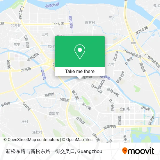 新松东路与新松东路一街交叉口 map