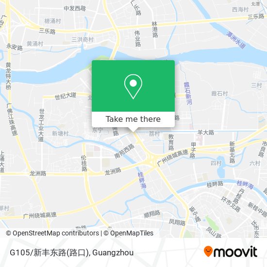 G105/新丰东路(路口) map