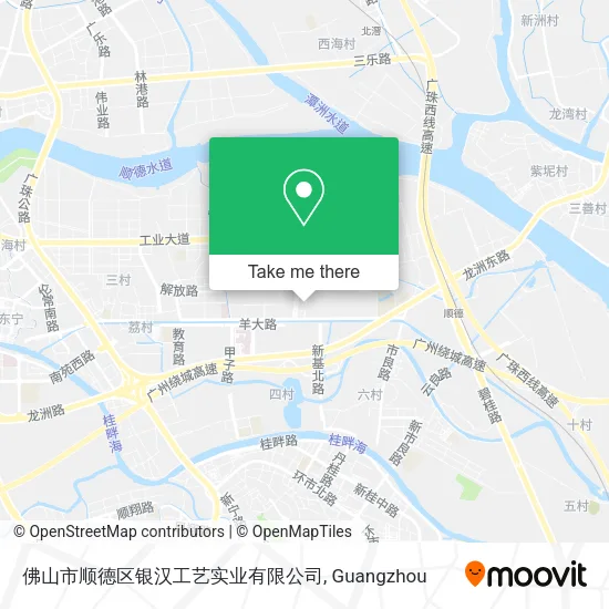 佛山市顺德区银汉工艺实业有限公司 map