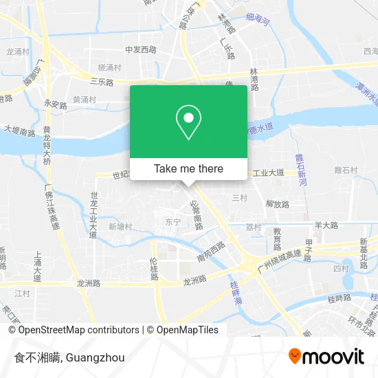 食不湘瞒 map