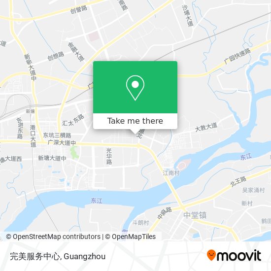 完美服务中心 map