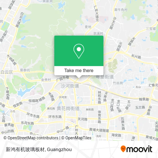 新鸿有机玻璃板材 map