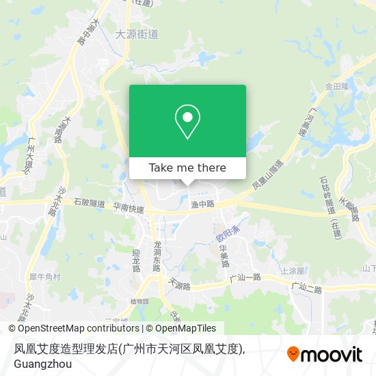 凤凰艾度造型理发店(广州市天河区凤凰艾度) map