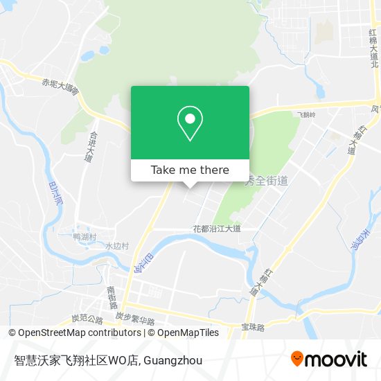 智慧沃家飞翔社区WO店 map