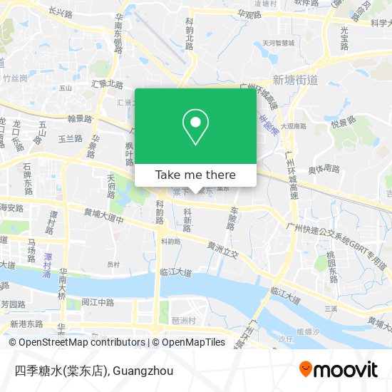 四季糖水(棠东店) map
