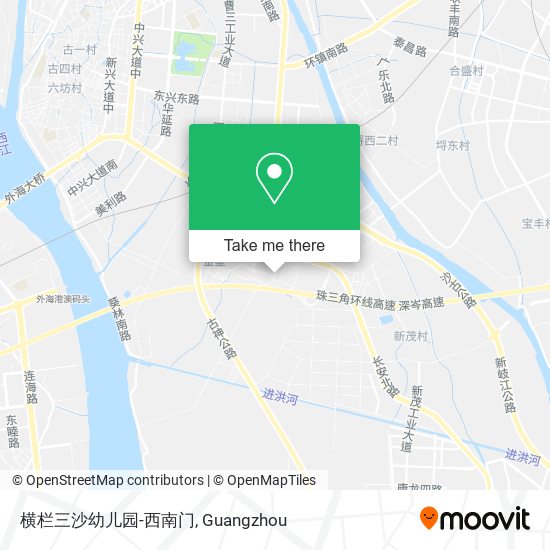 横栏三沙幼儿园-西南门 map