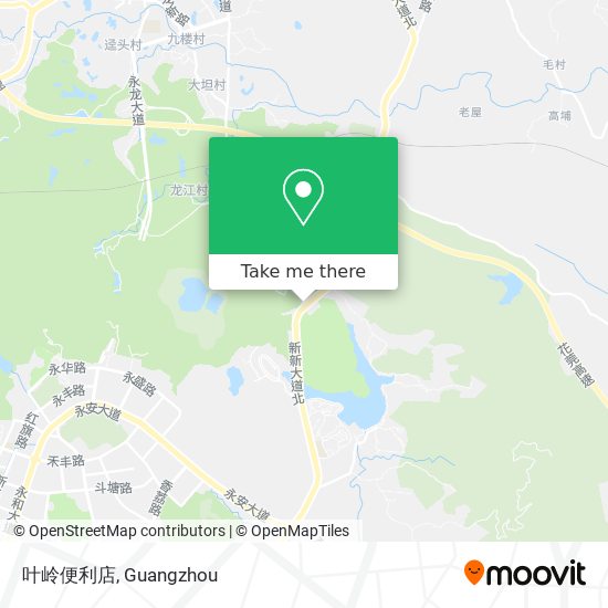 叶岭便利店 map