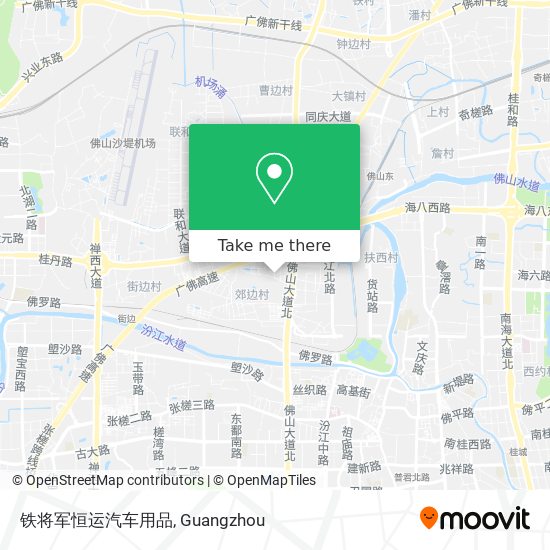 铁将军恒运汽车用品 map