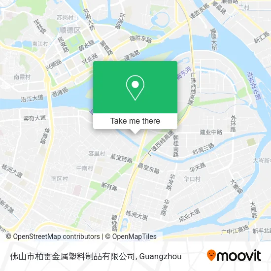 佛山市柏雷金属塑料制品有限公司 map