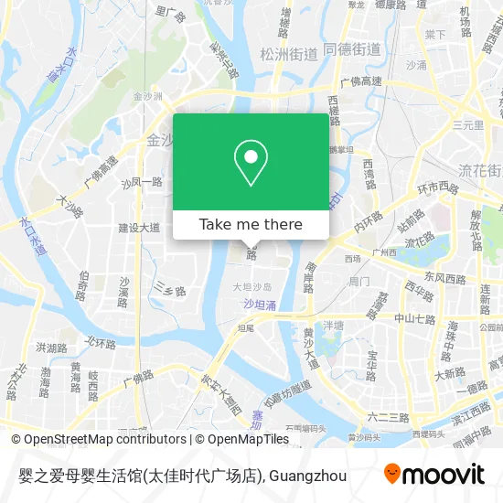 婴之爱母婴生活馆(太佳时代广场店) map