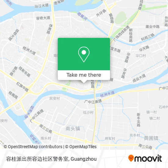 容桂派出所容边社区警务室 map