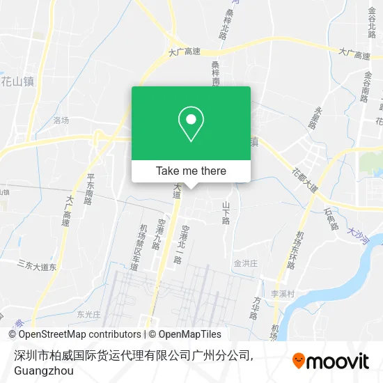 深圳市柏威国际货运代理有限公司广州分公司 map