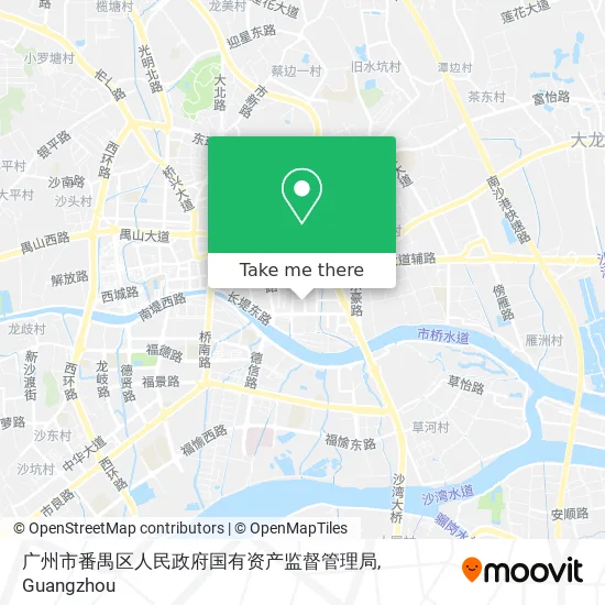 广州市番禺区人民政府国有资产监督管理局 map