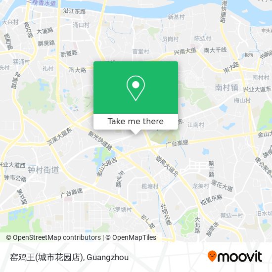窑鸡王(城市花园店) map