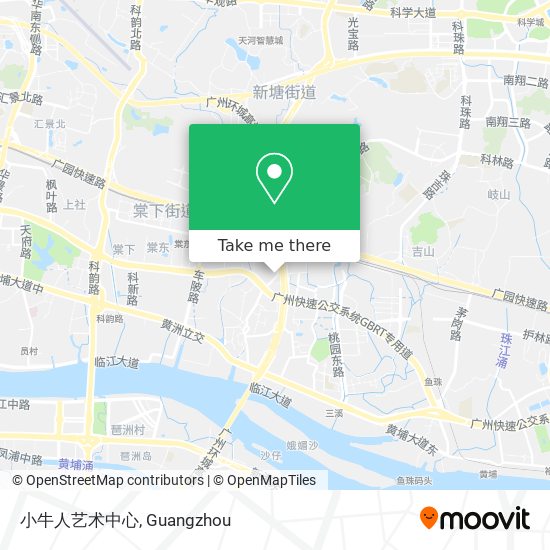 小牛人艺术中心 map