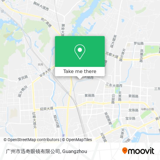 广州市迅奇眼镜有限公司 map