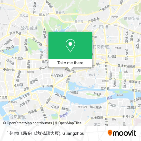 广州供电局充电站(鸿瑞大厦) map