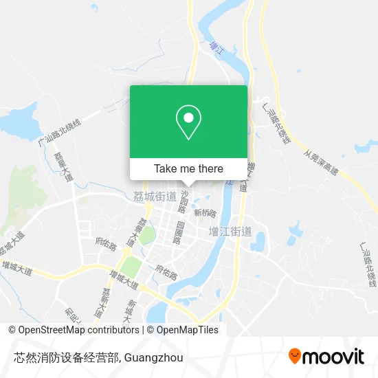 芯然消防设备经营部 map