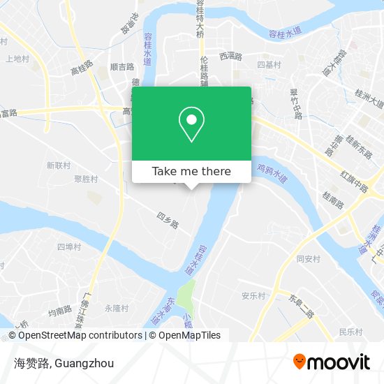 海赞路 map
