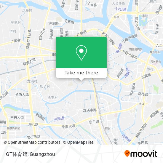 GT体育馆 map