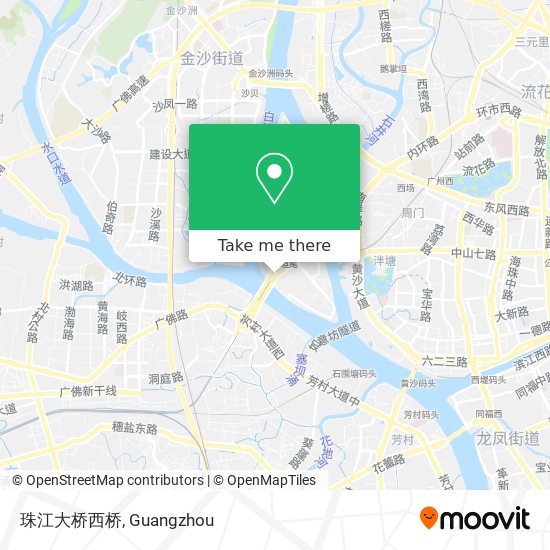 珠江大桥西桥 map