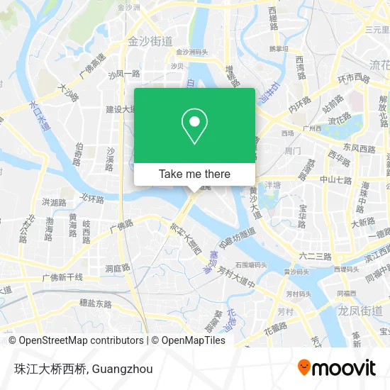 珠江大桥西桥 map