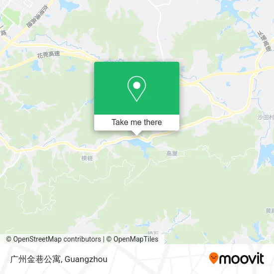 广州金巷公寓 map