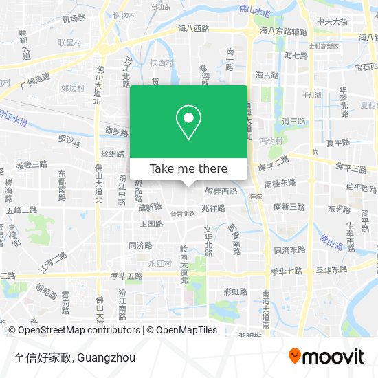 至信好家政 map
