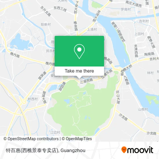 特百惠(西樵景泰专卖店) map