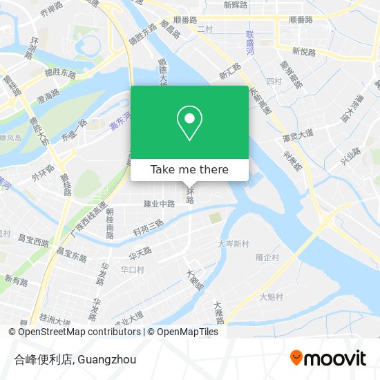 合峰便利店 map
