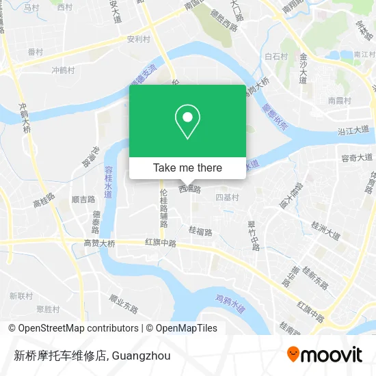 新桥摩托车维修店 map