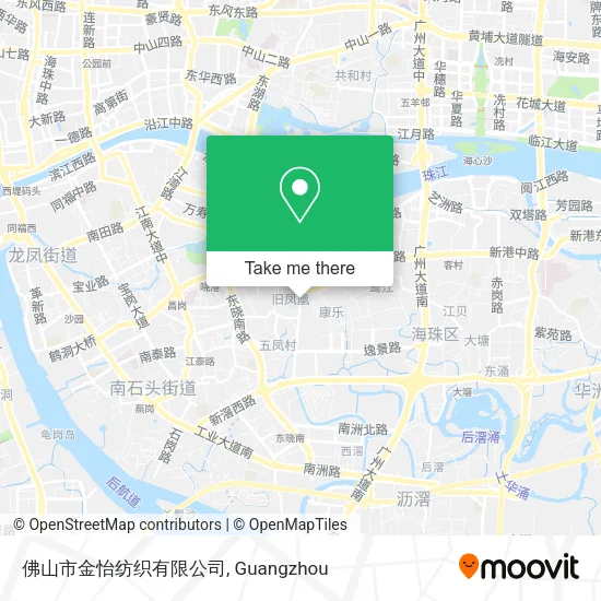 佛山市金怡纺织有限公司 map