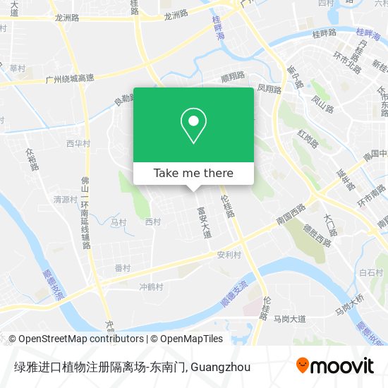 绿雅进口植物注册隔离场-东南门 map