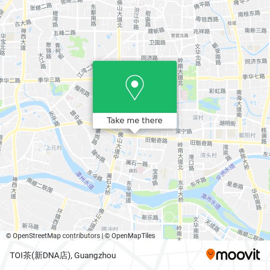 TOI茶(新DNA店) map