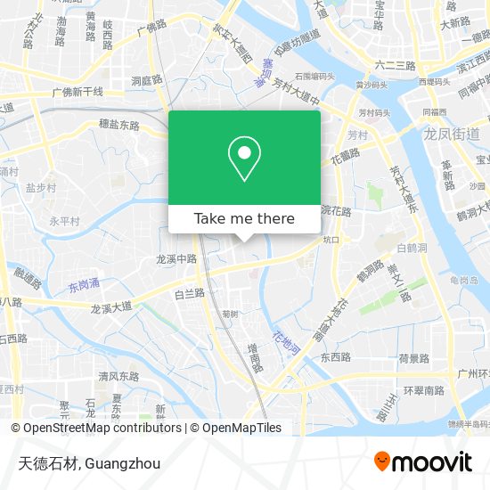 天德石材 map